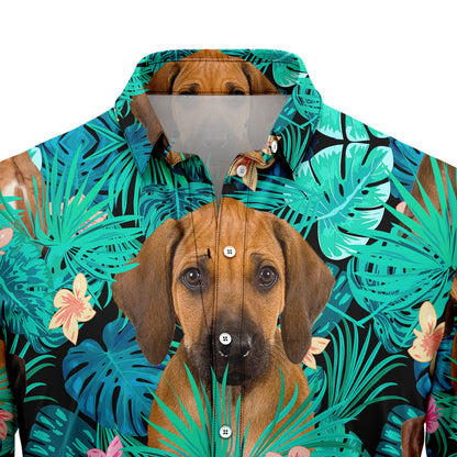 Rhodesian Ridgeback Tropical T0207 Hawaiian Shirt