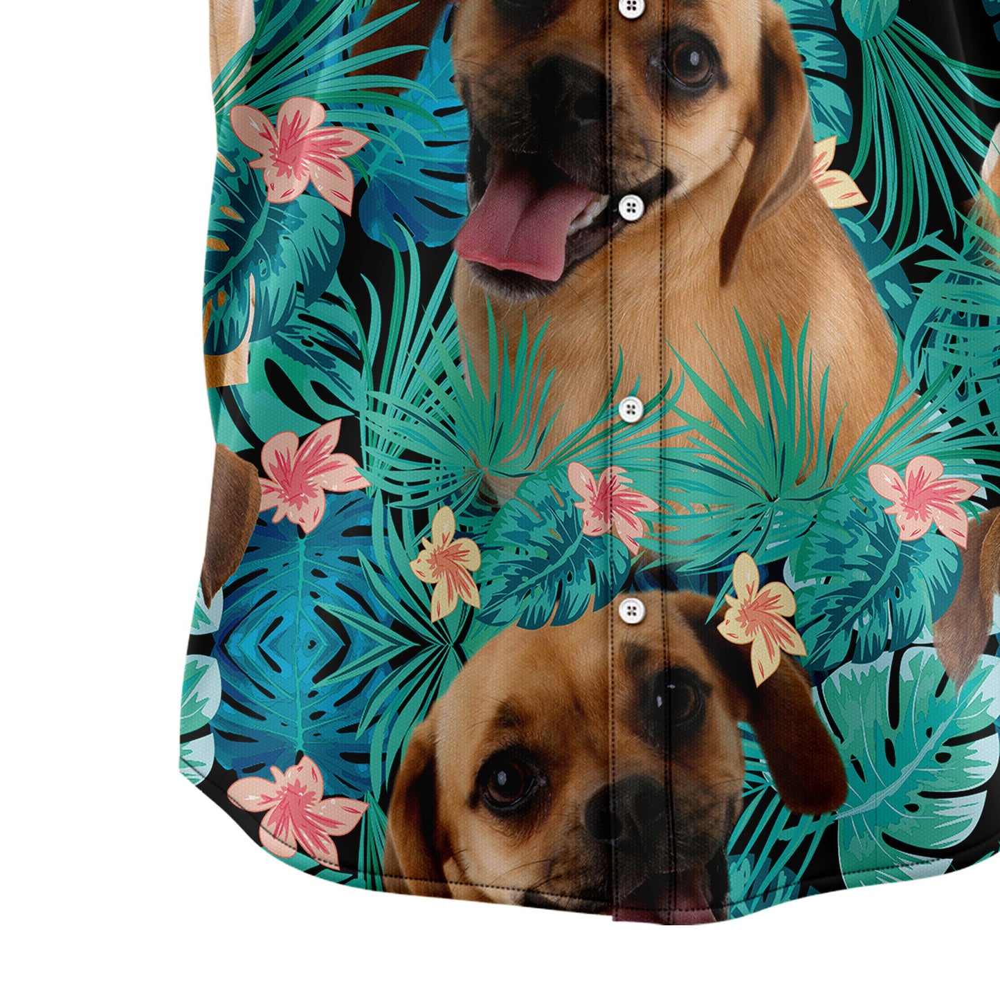 Puggle Tropical T0207 Hawaiian Shirt