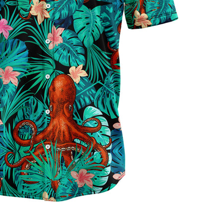 Octopus Tropical T0707 Hawaiian Shirt