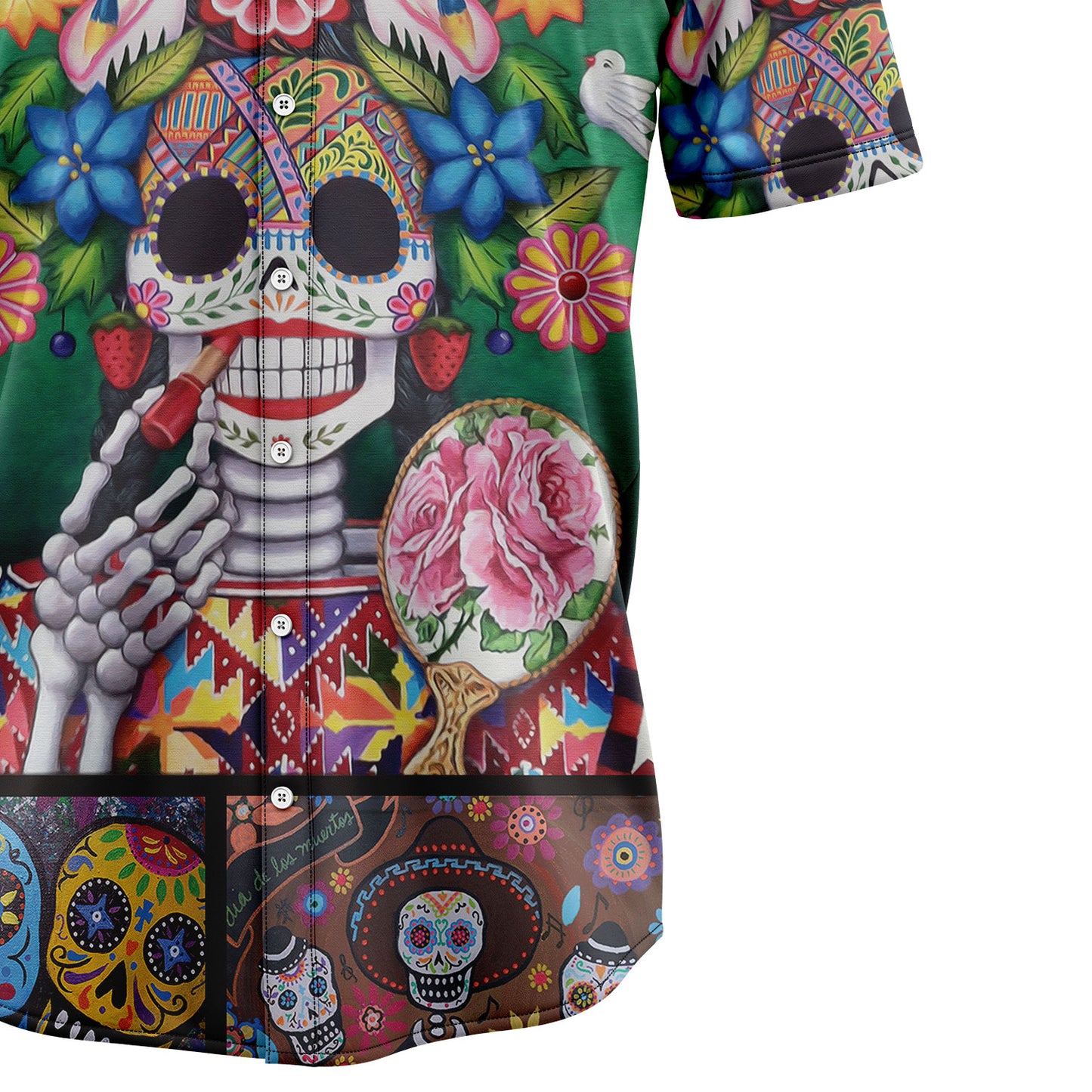 Sugar Skull Make Your Mind Fly H30612 - Hawaii Shirt