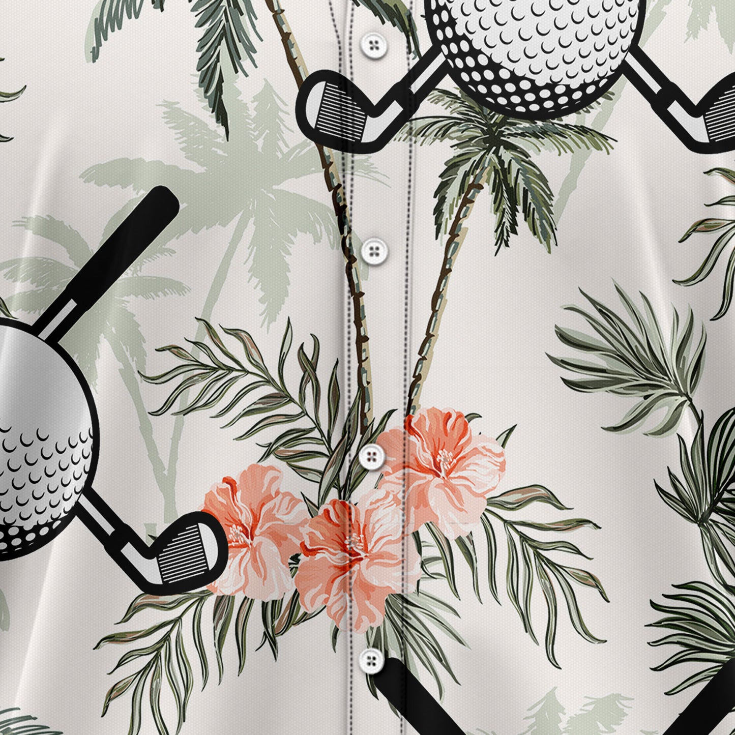 Golf Tropical Vintage T0707 Hawaiian Shirt