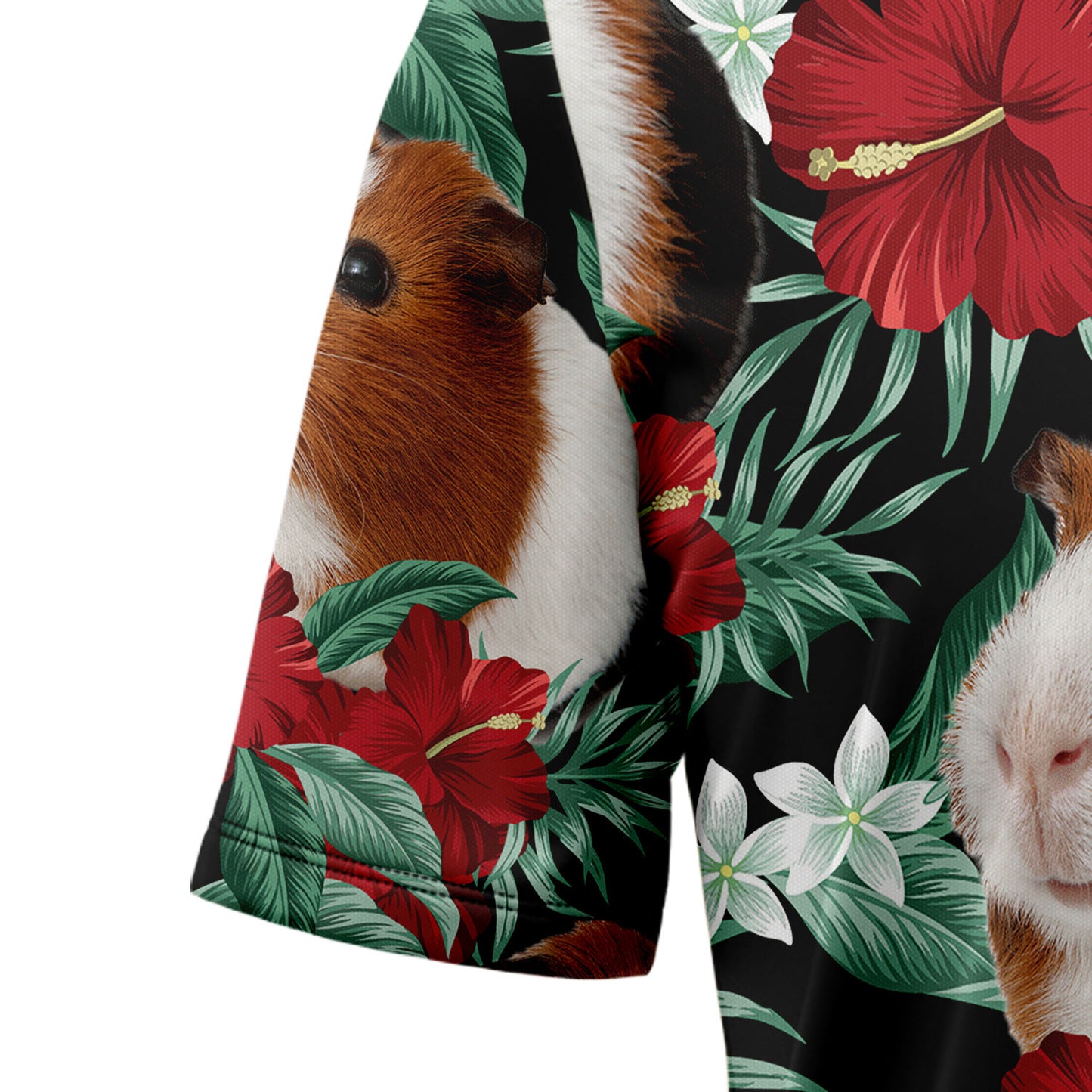 Guinea Pig Vintage Flower T0607 Hawaiian Shirt