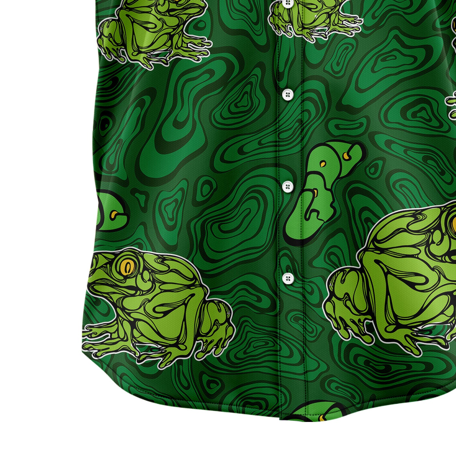 Frog Green Tropical G5703 - Hawaii Shirt