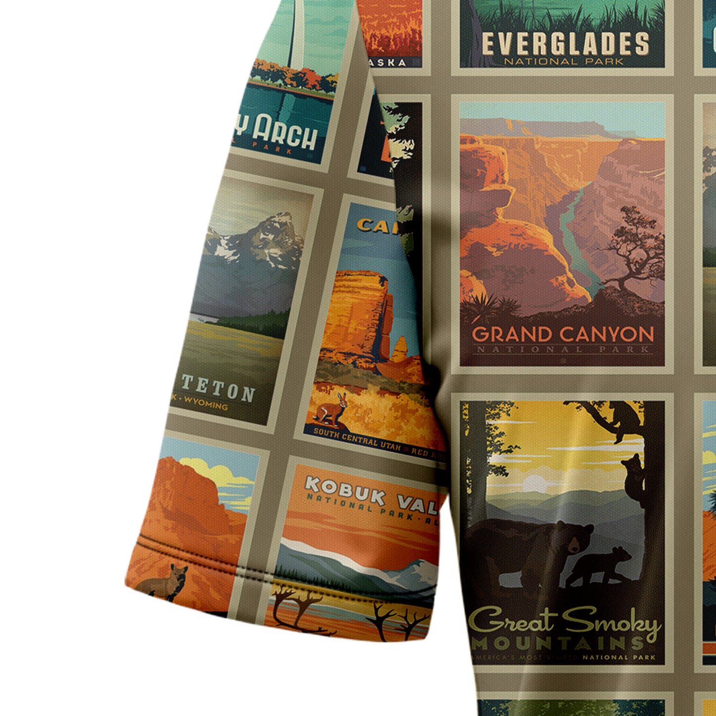 Explore 60 National Parks G5709 Hawaiian Shirt