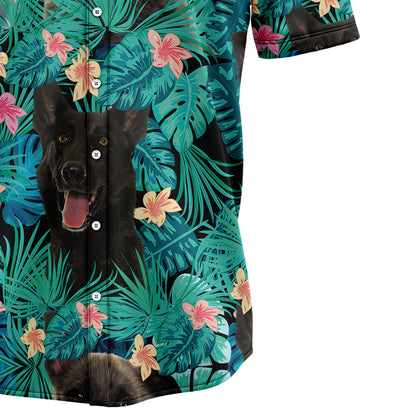 Dutch Shepherd Tropical T0307 Hawaiian Shirt