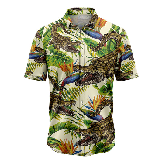 Crocodile Banana Palm D0907 Hawaiian Shirt