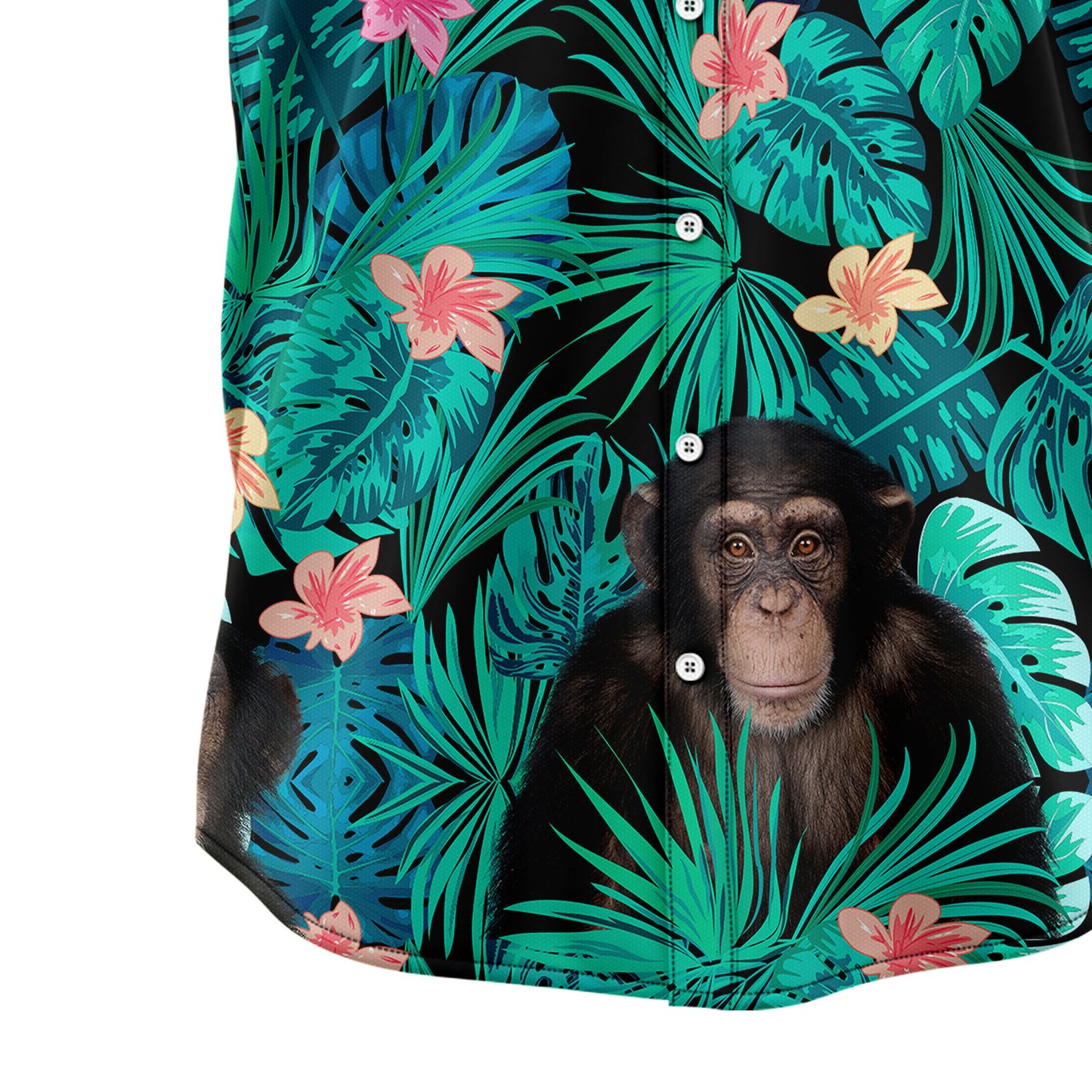 Chimpanzee Tropical T0707 Hawaiian Shirt