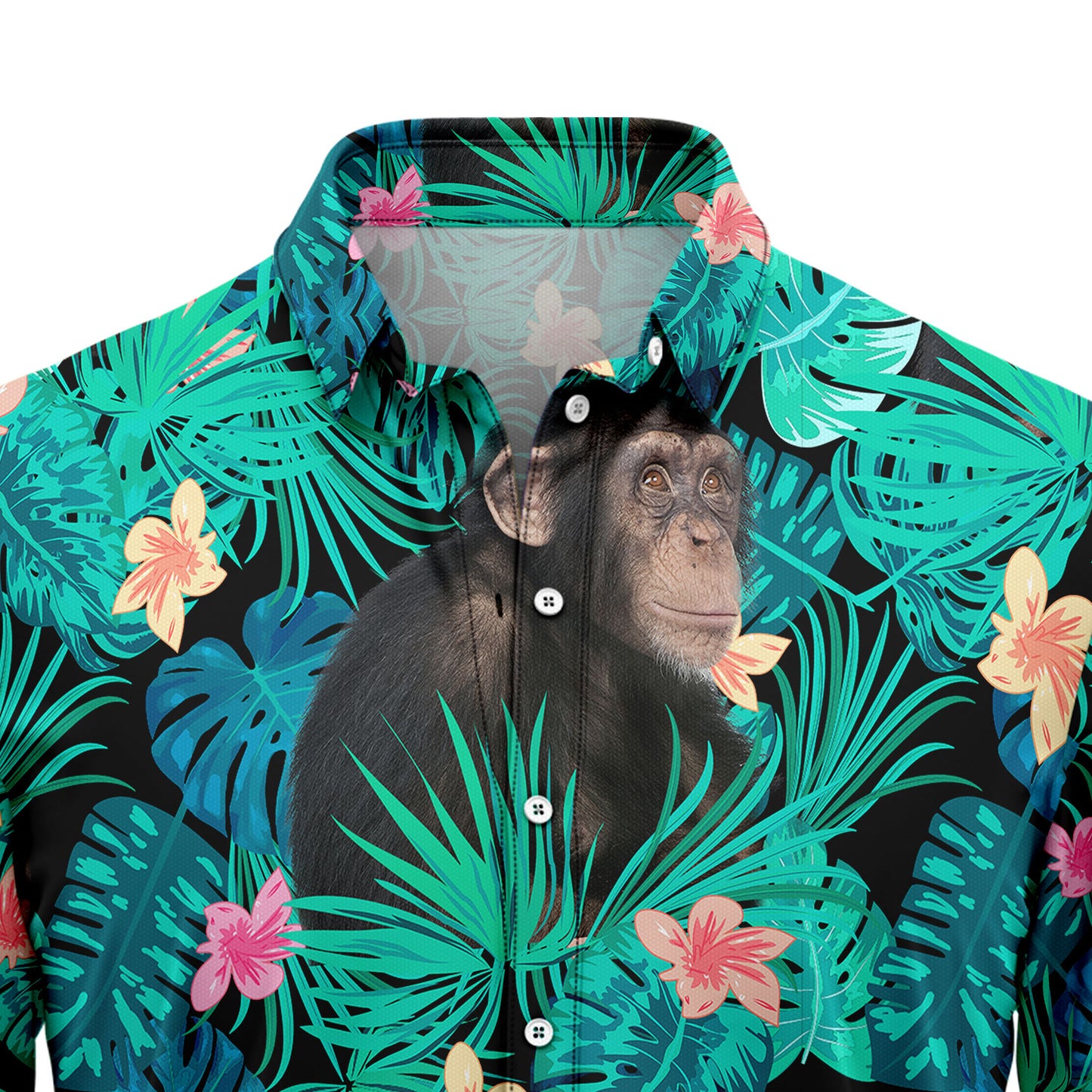 Chimpanzee Tropical T0707 Hawaiian Shirt