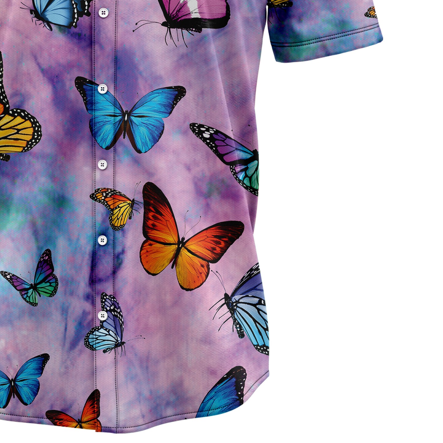 Colorful Butterfly G5703 Hawaiian Shirt