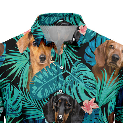 Dachshund Tropical T0207 Hawaiian Shirt