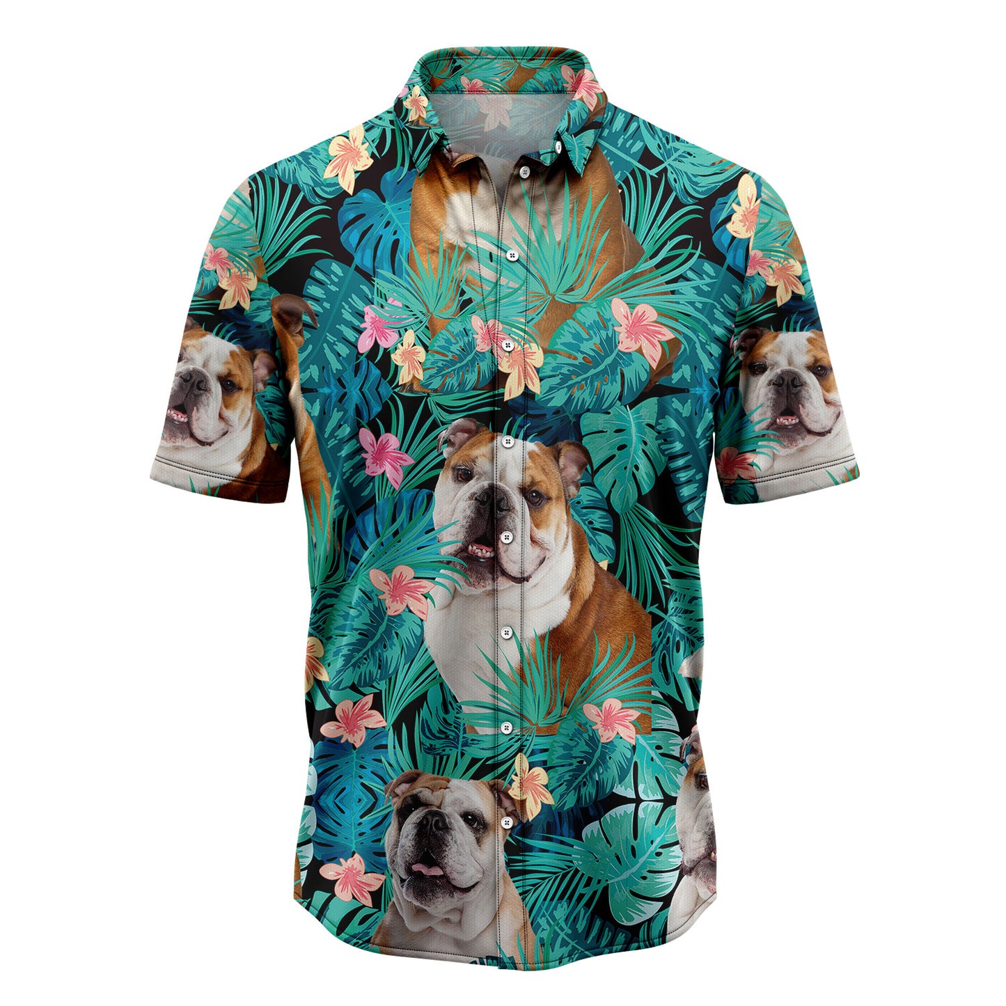 Bulldog Tropical T0207 Hawaiian Shirt