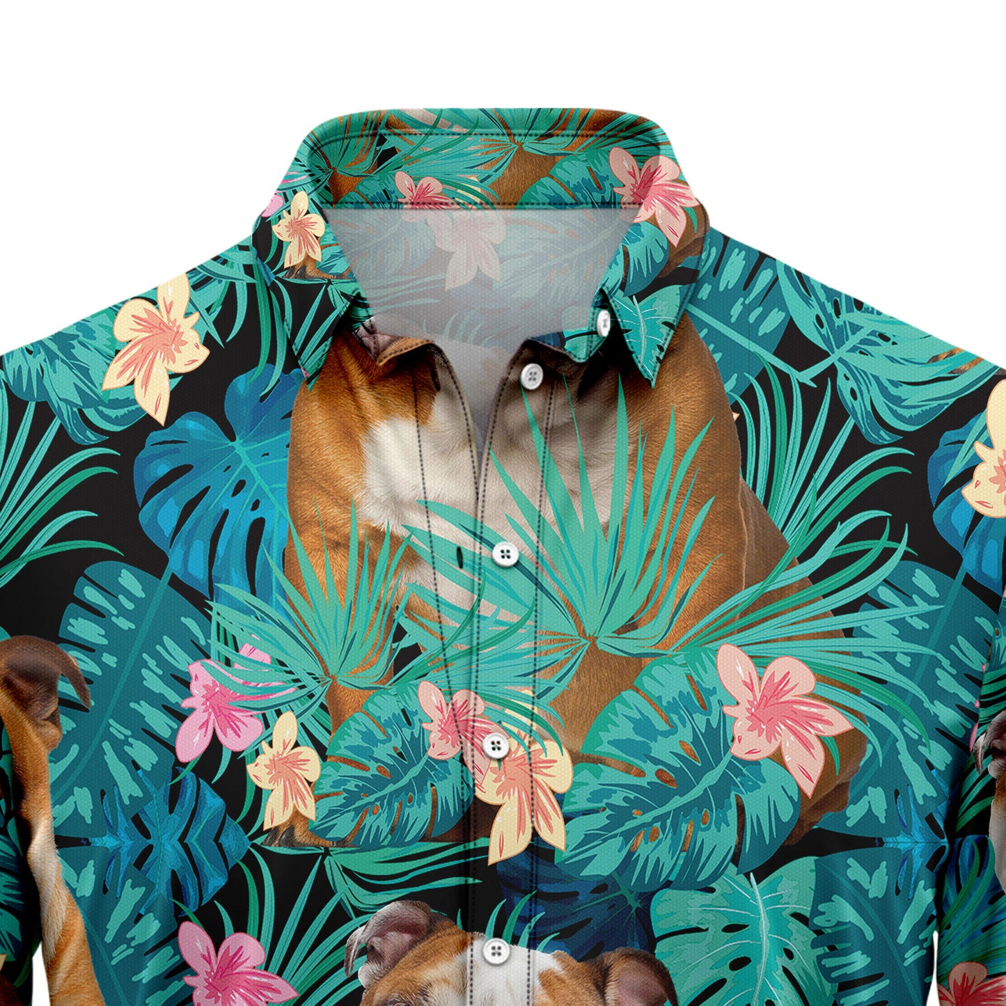 Bulldog Tropical T0207 Hawaiian Shirt
