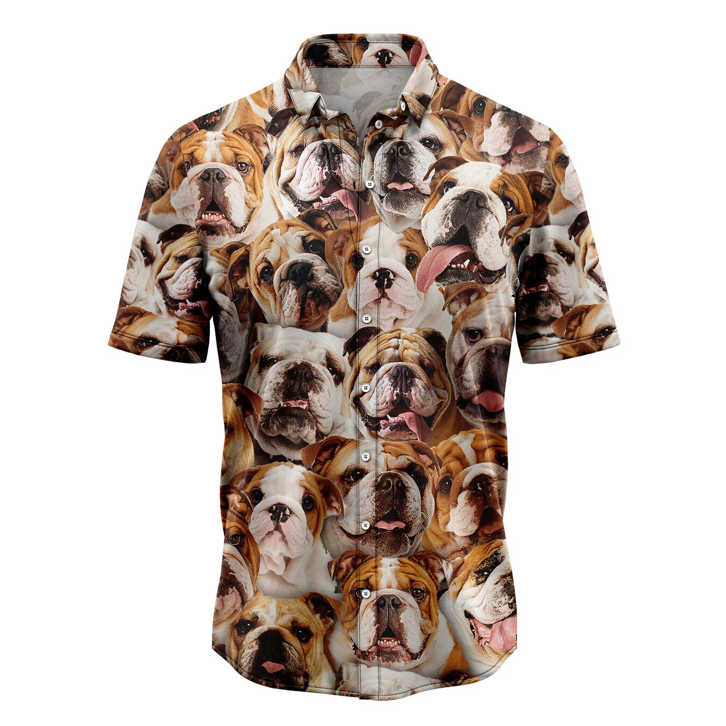 Bulldog Awesome D0107 Hawaiian Shirt