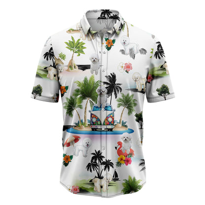 Bichon Frise Vacation G5707 Hawaiian Shirt