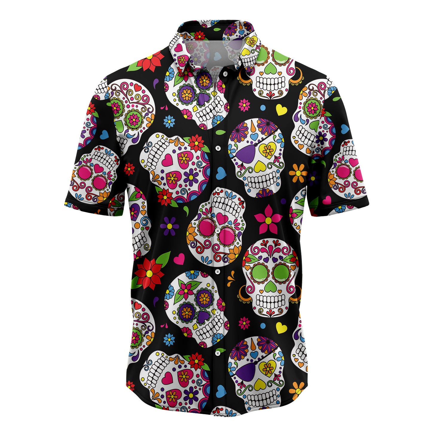 Awesome Sugar Skull G5703 Hawaiian Shirt