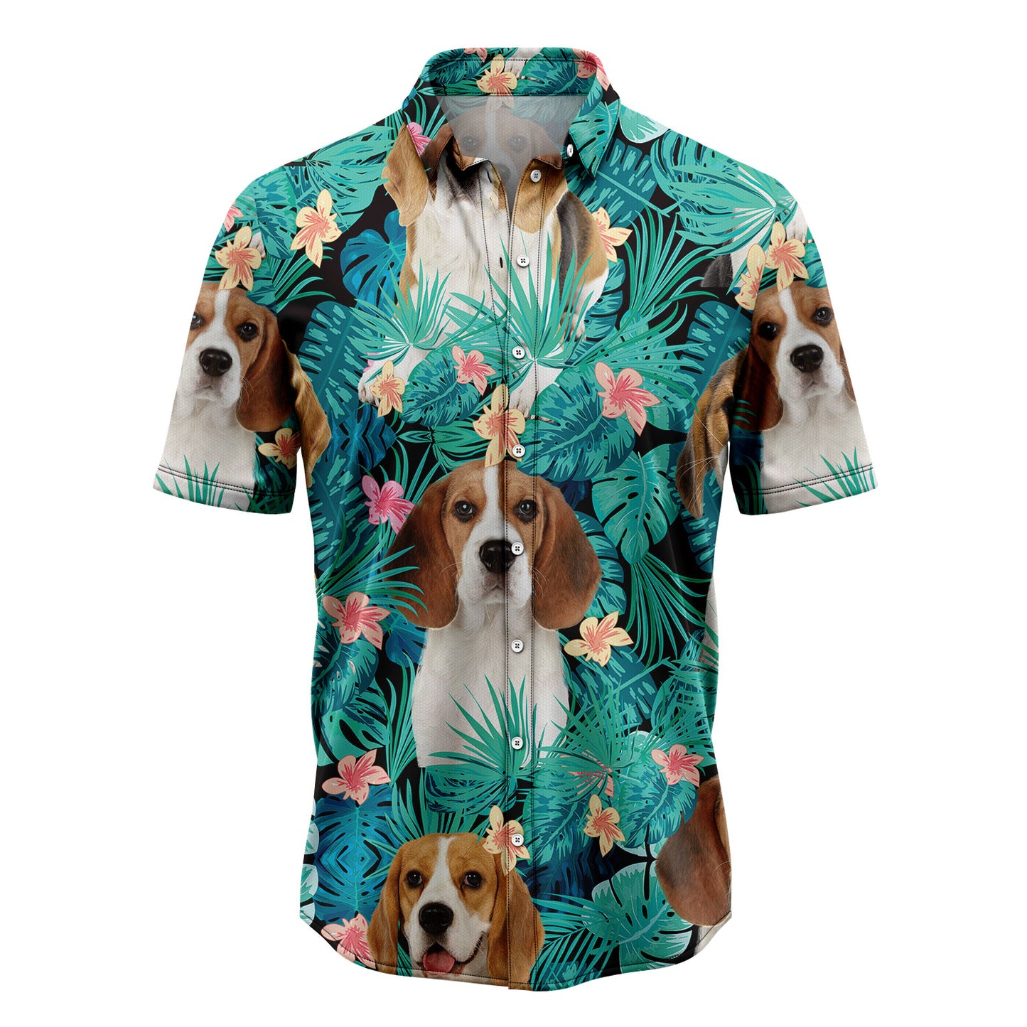 Beagle Tropical T0207 Hawaiian Shirt