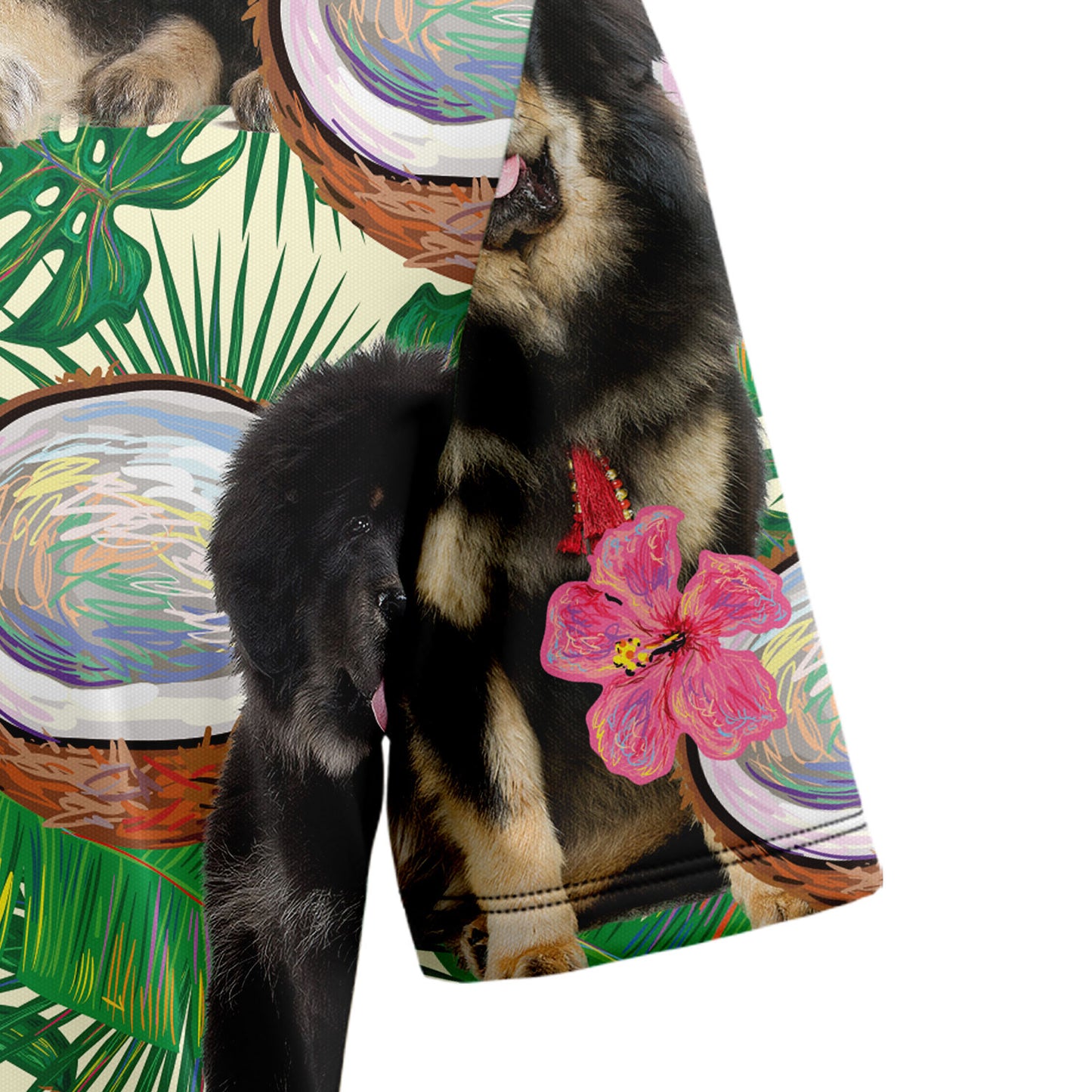 Tibetan Mastiff Tropical Coconut G5731 Hawaiian Shirt