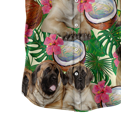 Mastiff Tropical Coconut G5731 Hawaiian Shirt