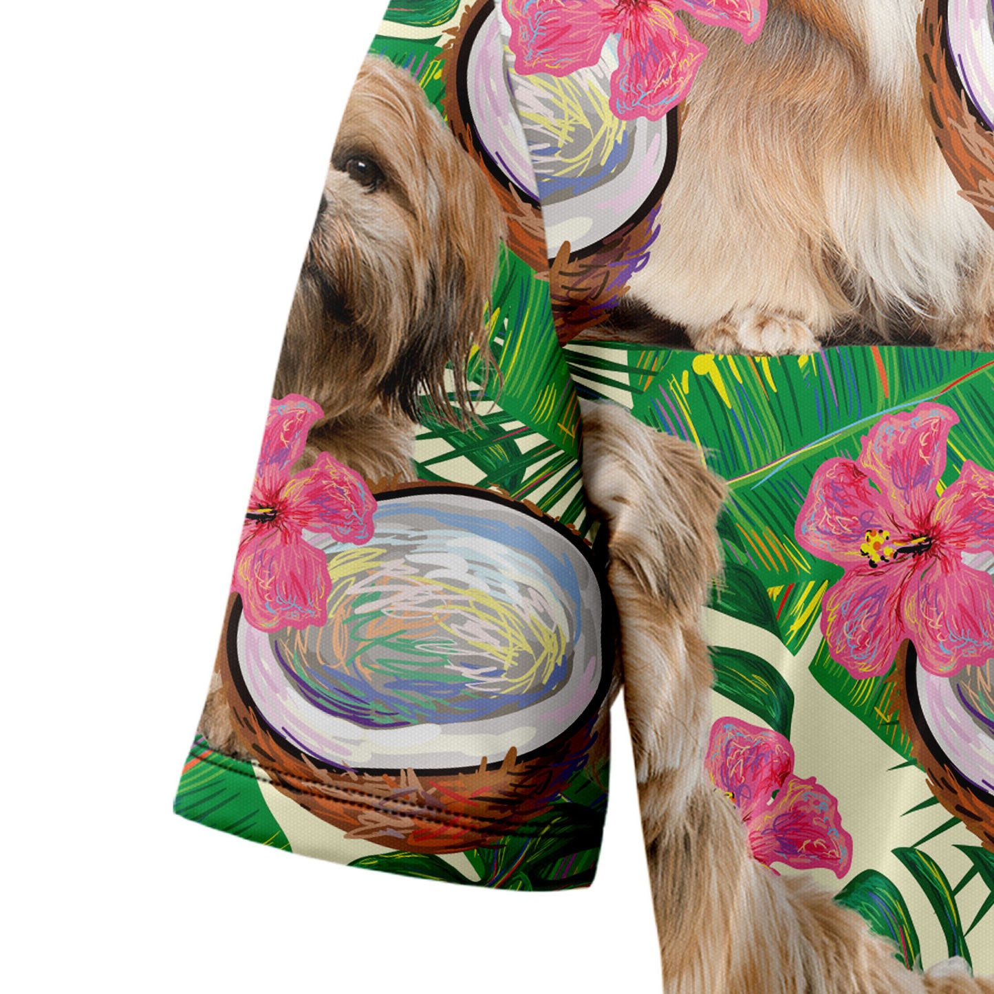 Lhasa Apso Tropical Coconut G5731 Hawaiian Shirt
