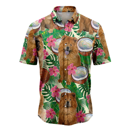 Chow Chow Tropical Coconut G5731 Hawaiian Shirt