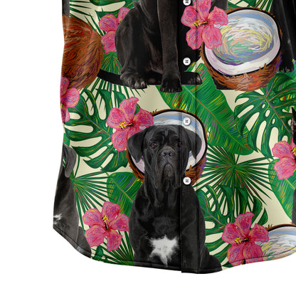 Cane Corso Tropical Coconut G5731 Hawaiian Shirt