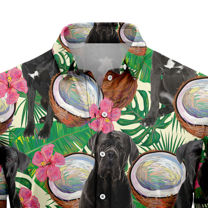 Cane Corso Tropical Coconut G5731 Hawaiian Shirt