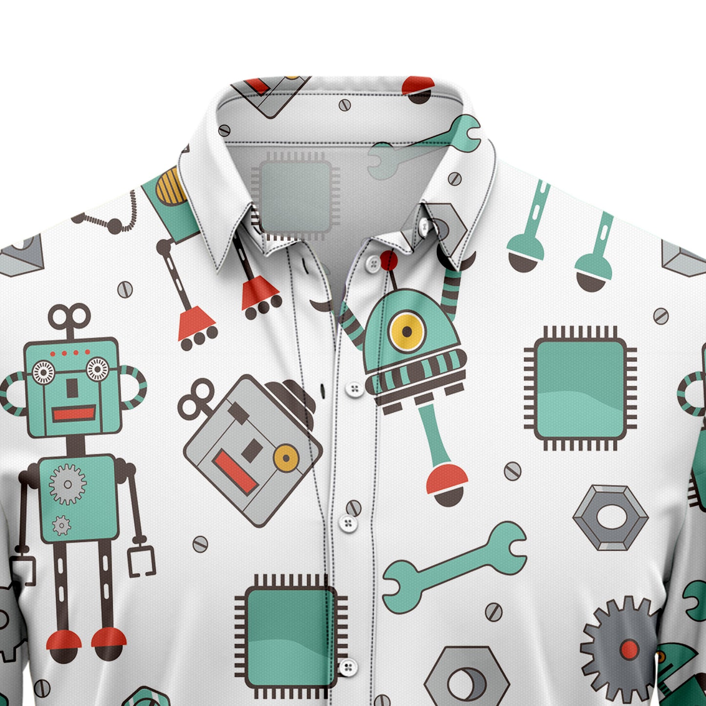 Amazing Robot H67225 Hawaiian Shirt