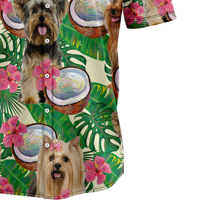 Yorkshire Terrier Tropical Coconut G5731 Hawaiian Shirt