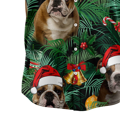 Bulldog Christmas G51211 Hawaiian Shirt
