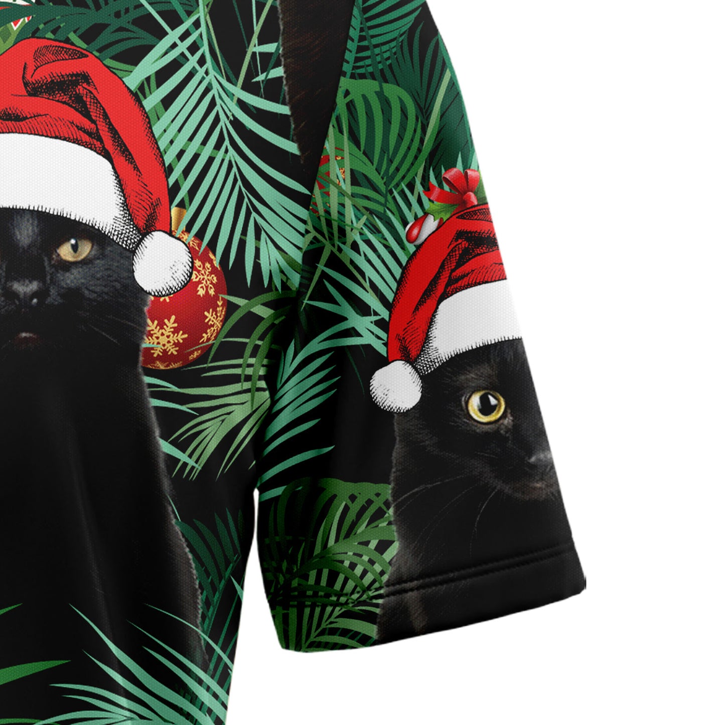 Black Cat Christmas G51211 Hawaiian Shirt