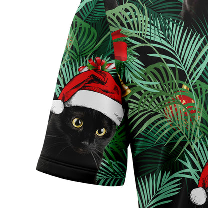 Black Cat Christmas G51211 Hawaiian Shirt