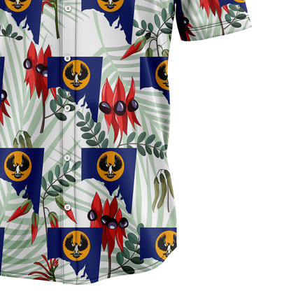 South Australia Sturt Desert Pea Care H9915 Hawaiian Shirt