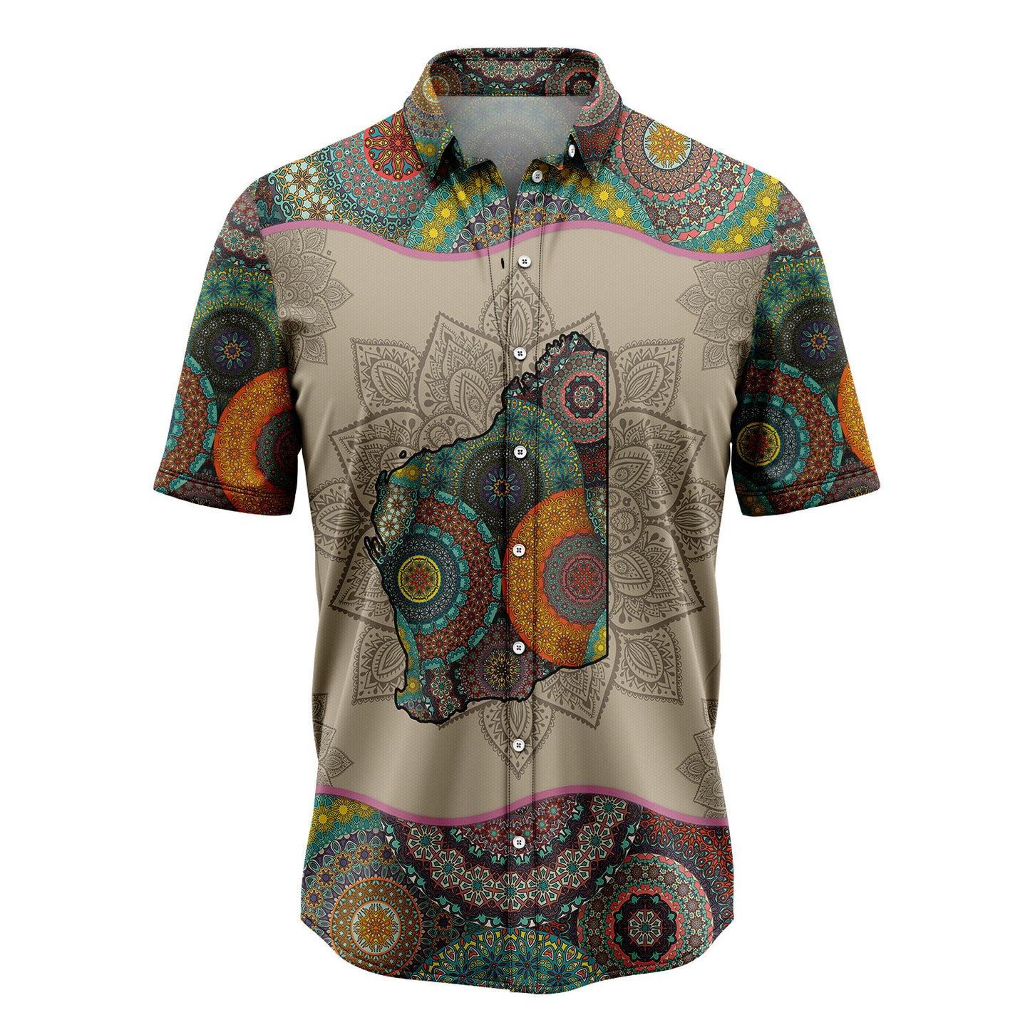 Awesome Western Australia Mandala H9920 Hawaiian Shirt