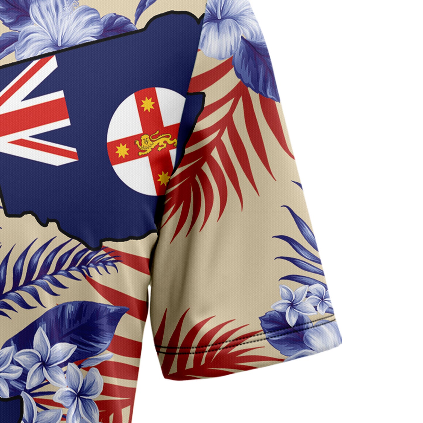 New South Wales Proud H8922 Hawaiian Shirt