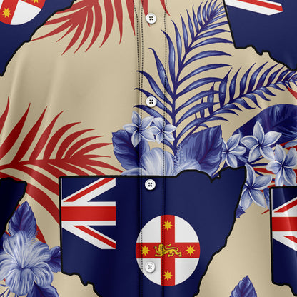 New South Wales Proud H8922 Hawaiian Shirt