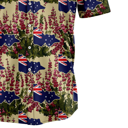 Victoria Pink Heath H8918 Hawaiian Shirt