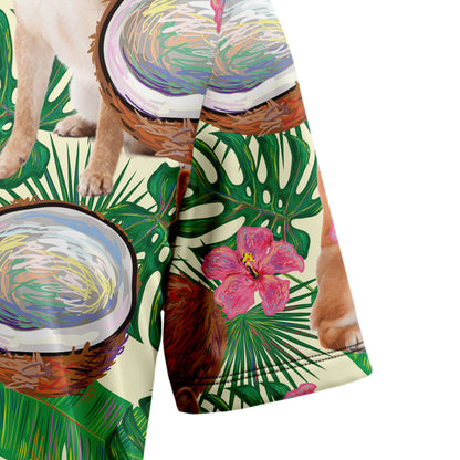 Shiba Inu Tropical Coconut  G5731 Hawaiian Shirt