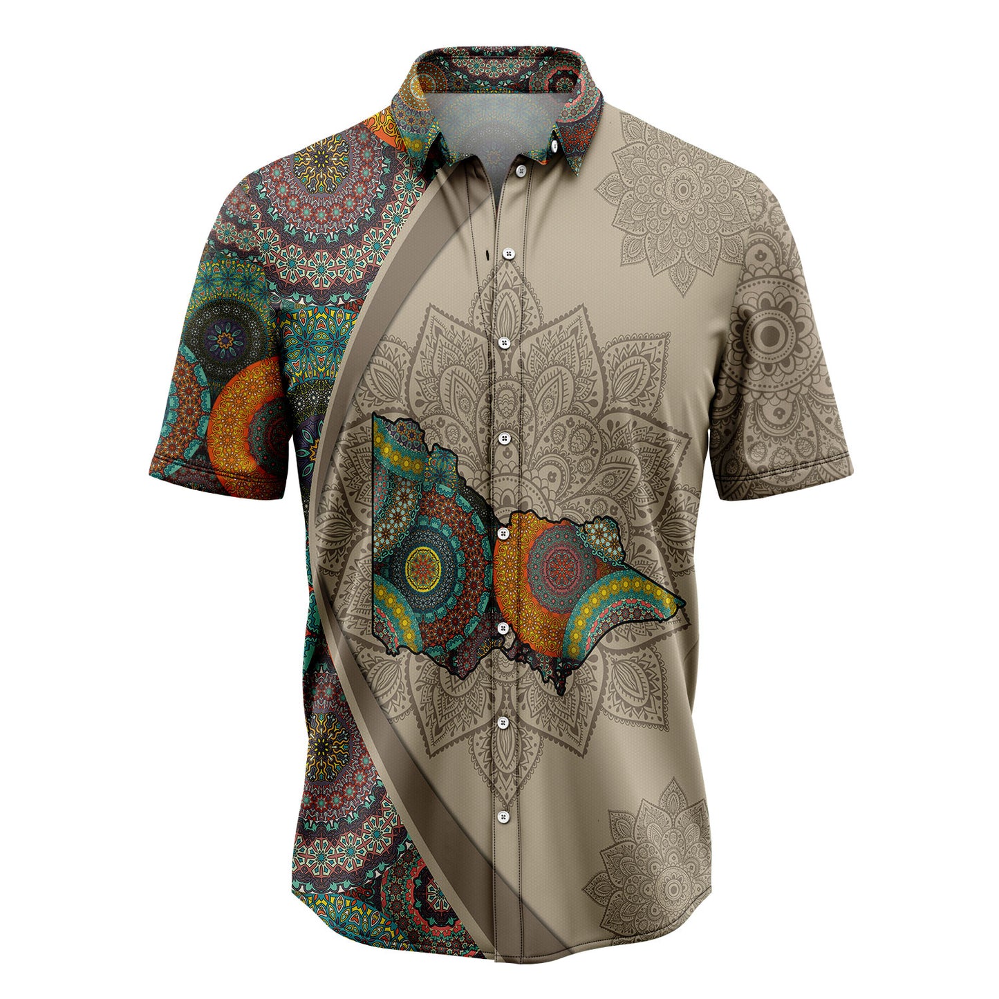 Victoria Mandala H7921 Hawaiian Shirt