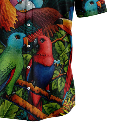 Tropical Parrot G5813 Hawaiian Shirt