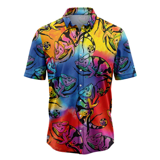 Chameleon Colorful T1308 Hawaiian Shirt