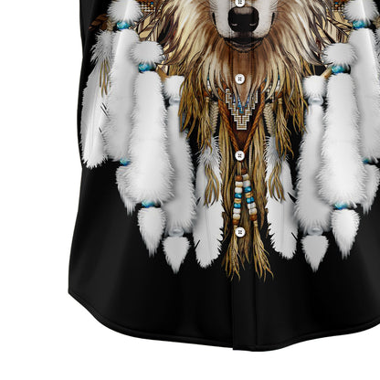 Native Wolf G5813 Hawaiian Shirt