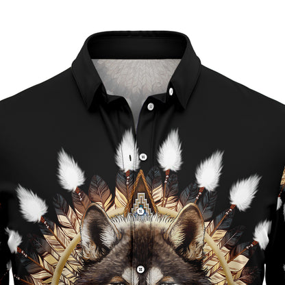 Native Wolf G5813 Hawaiian Shirt