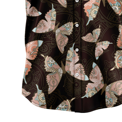 Paisley Butterfly H11837 Hawaiian Shirt