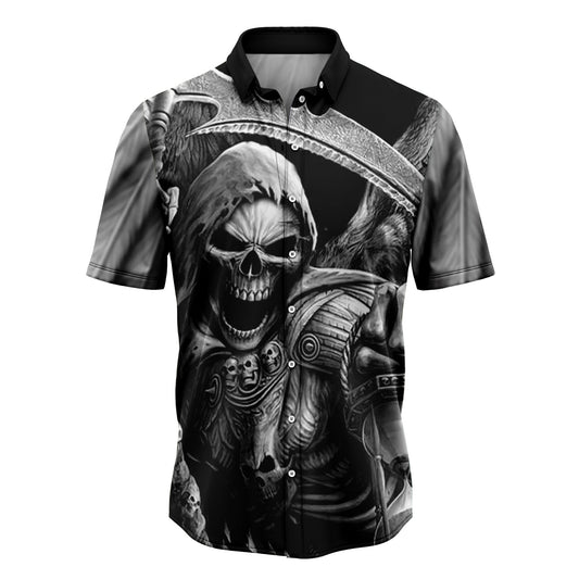 Reaper Skull G5811 Hawaiian Shirt