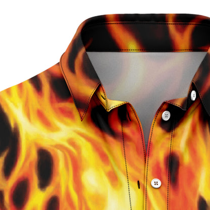 Skull Fire T1108 Hawaiian Shirt