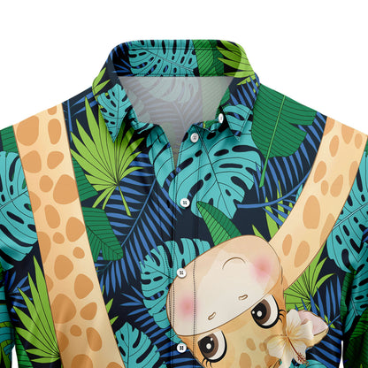 Cute Giraffe H10810 Hawaiian Shirt