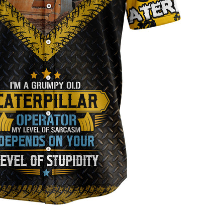 Caterpillar Job T1008 Hawaiian Shirt