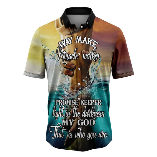 God Way Maker T0708 Hawaiian Shirt