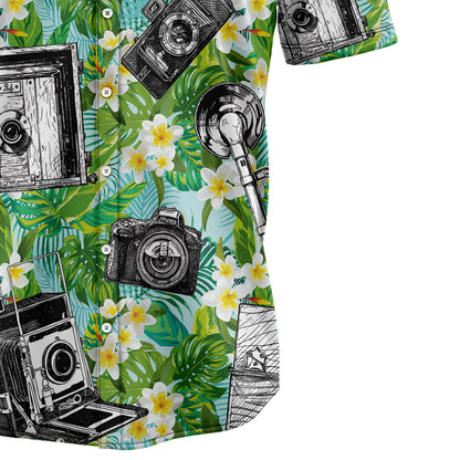 Vintage Camera Photographer G5810 Hawaiian Shirt