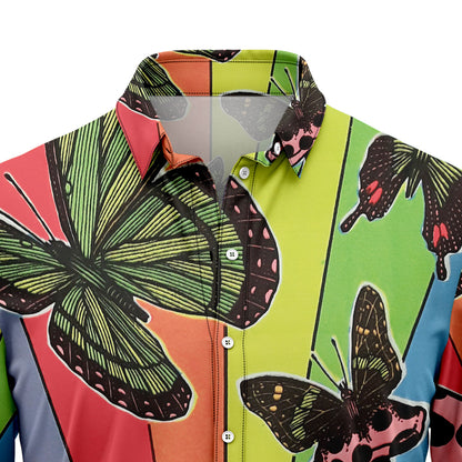 Butterflies and Mushrooms G5813 Hawaiian Shirt